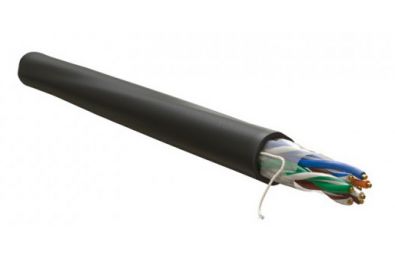   WRline WR-UTP-4P-C5E-PE-BK .5E U/UTP 4X2X24AWG PE  305 