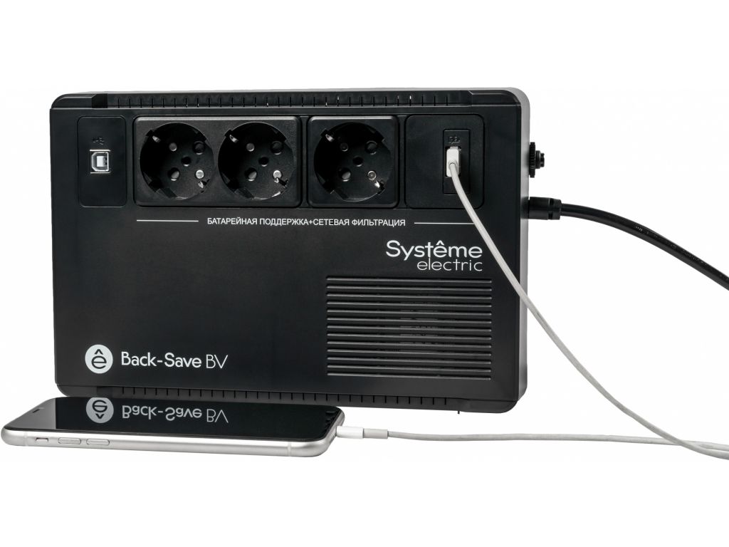 Источник бесперебойного питания Systeme Electric BVSE600RS