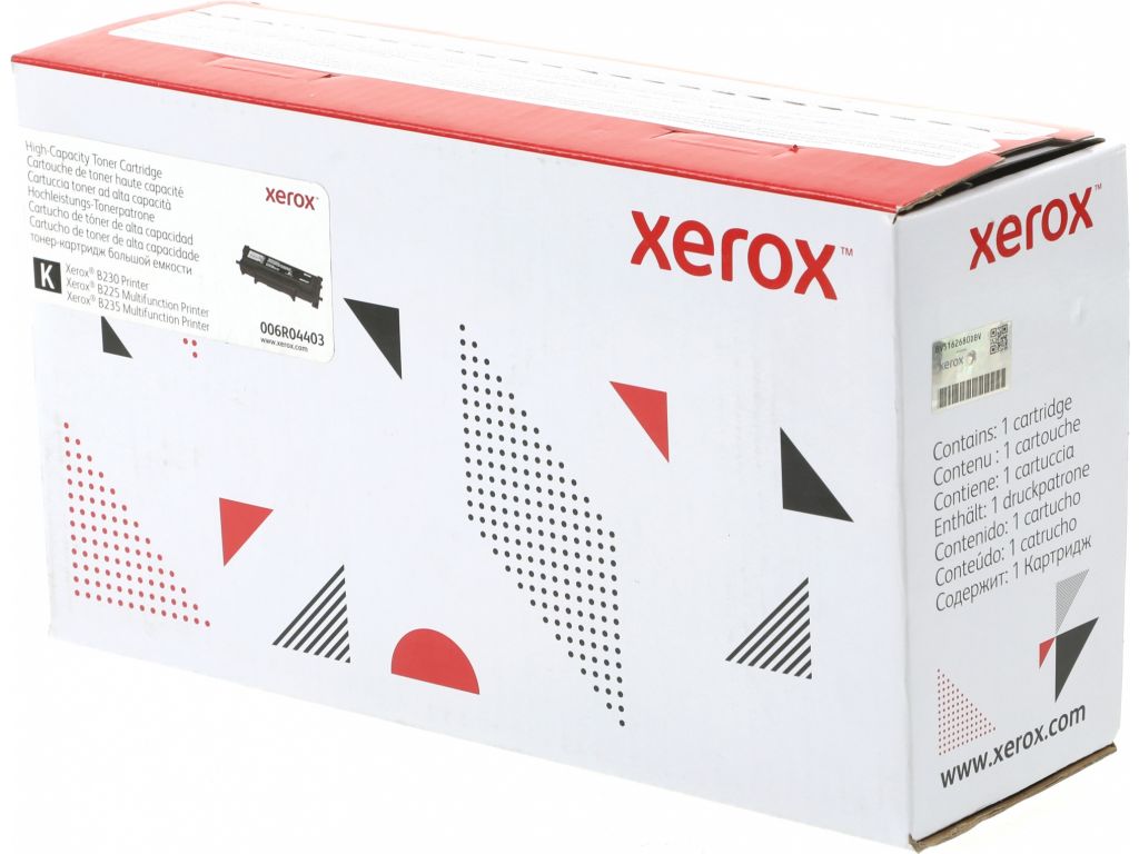 Картридж лазерный Xerox 006R04403 черный (3000стр.) для Xerox B230, B225, B235
