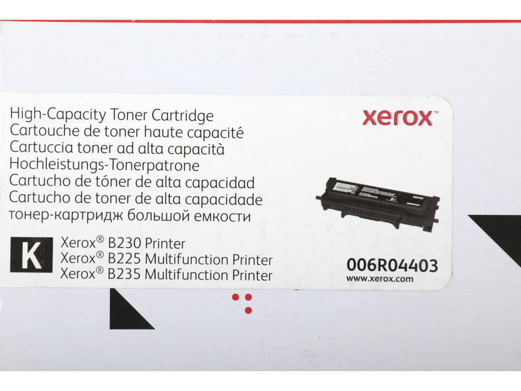 Картридж лазерный Xerox 006R04403 черный (3000стр.) для Xerox B230, B225, B235