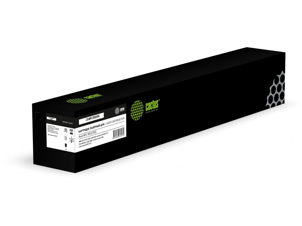 Картридж лазерный Cactus CS-MPC3502EBK 842016 черный (28000стр.) для Ricoh MPС 3002/C3502