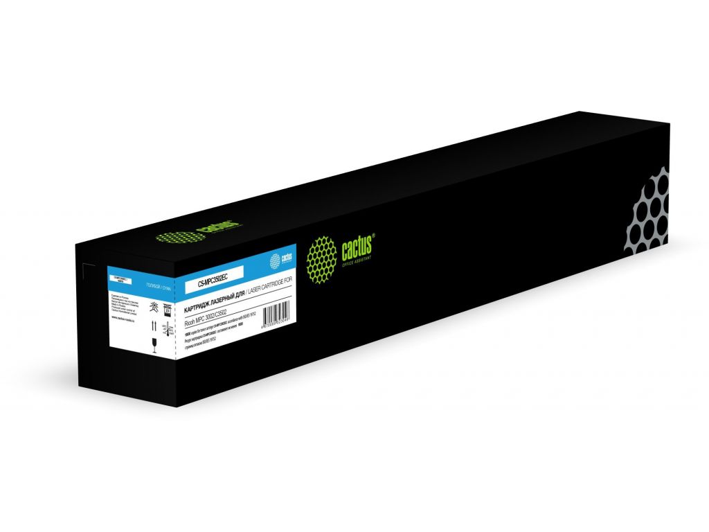 Картридж лазерный Cactus CS-MPC3502EC 842019 голубой (18000стр.) для Ricoh MPС 3002/C3502