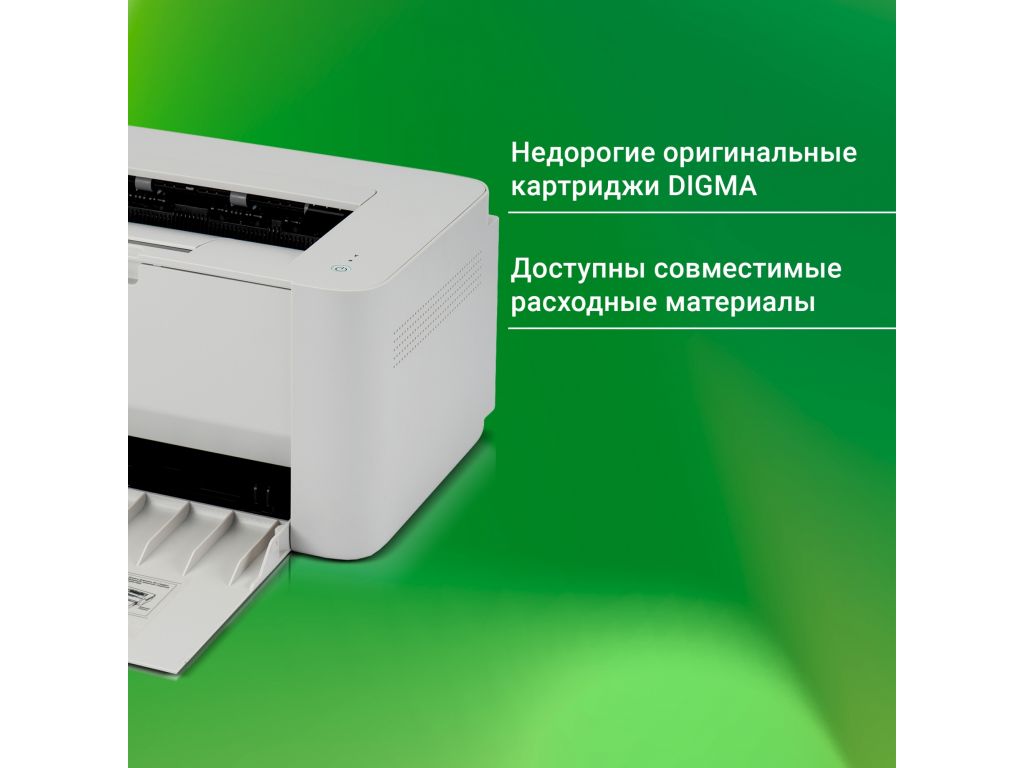 Принтер Digma DHP-2401 (серый)
