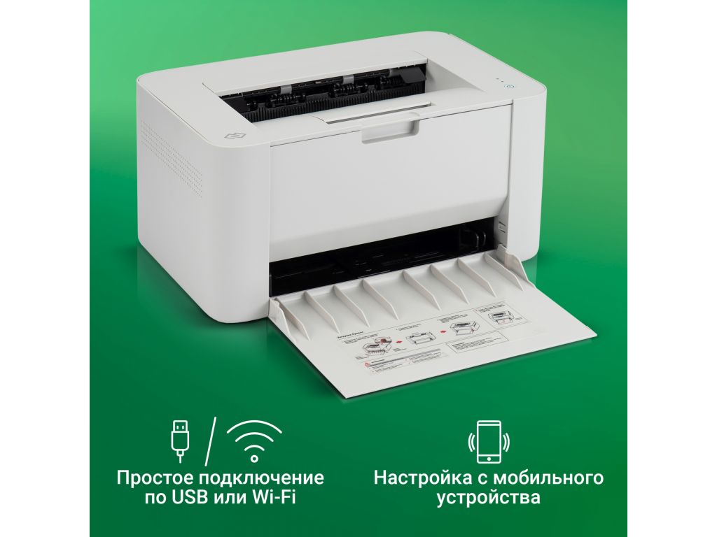 Принтер Digma DHP-2401W (серый)