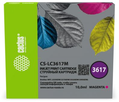   Cactus CS-LC3617M  (10)  Brother MFC-J2330DW/J2730DW/J3530DW/J3930DW