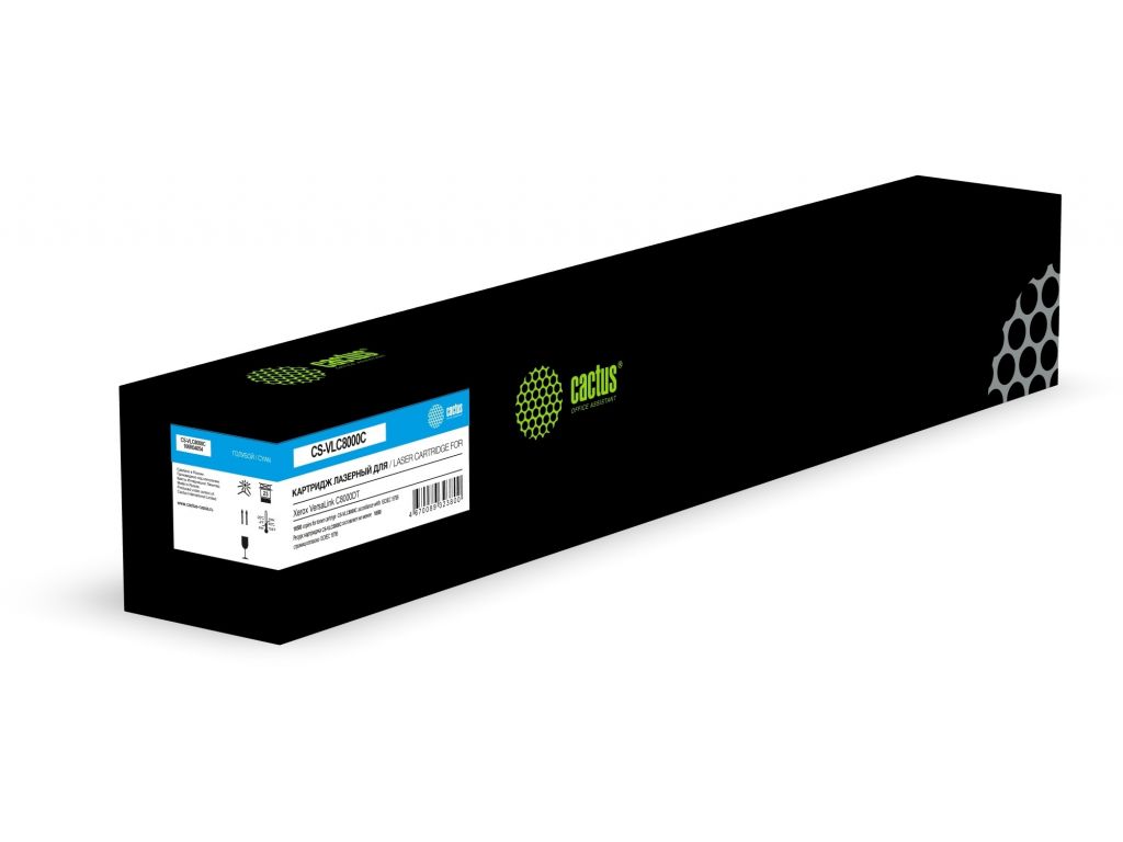 Картридж лазерный Cactus CS-VLC8000C 106R04054 голубой (16500стр.) для Xerox VersaLink C8000DT