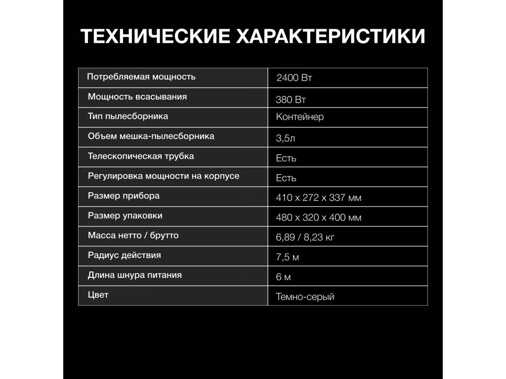 Пылесос Hyundai HYV-C4500