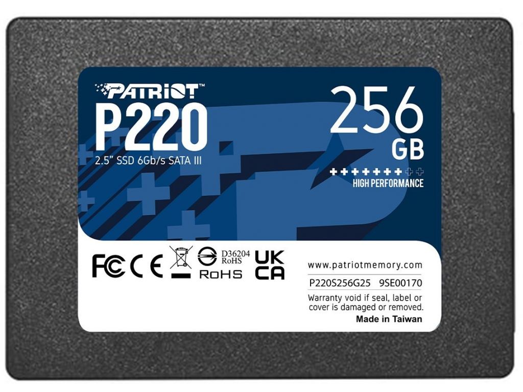 SSD Patriot P220 256GB P220S256G25