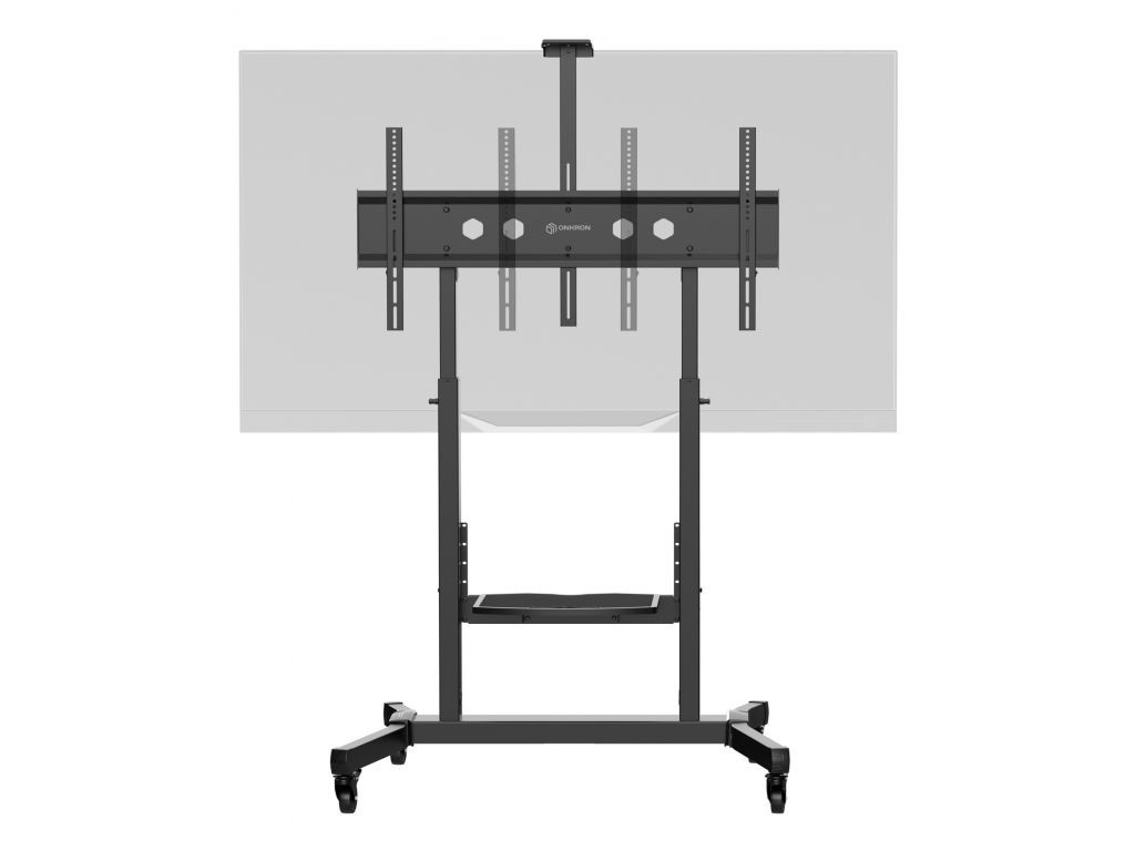 Стойка для телевизора Onkron TS1991 черный 50"-100" макс.10кг напольный наклон