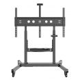 Стойка для телевизора Onkron TS1991 eLift черный 50"-100" макс.10кг напольный наклон