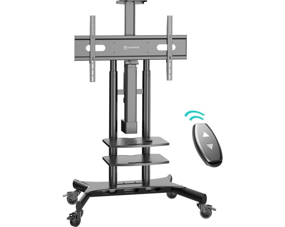 Подставка для телевизора Onkron TS1881 Elift черный 50"-86" макс.45кг напольный наклон