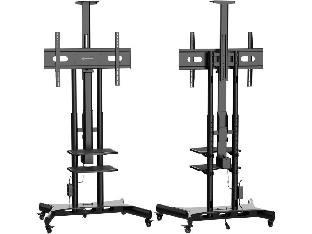 Подставка для телевизора Onkron TS1881 Elift черный 50"-86" макс.45кг напольный наклон