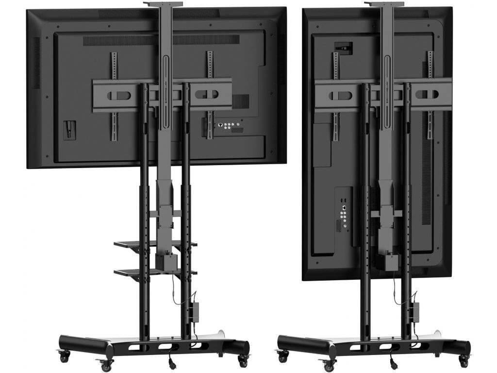 Подставка для телевизора Onkron TS1881 Elift черный 50"-86" макс.45кг напольный наклон