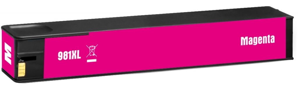 Картридж струйный Cactus CS-L0R10A 981X пурпурный (150мл) для HP PageWide 556dn Enterprise/586dn