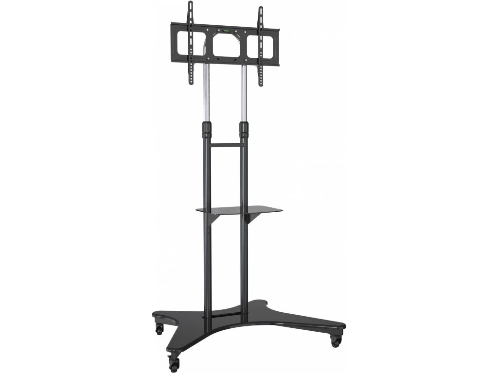 Стойка для телевизора Cactus CS-ST31 черный 37"-75" макс.81.6кг напольный мобильный