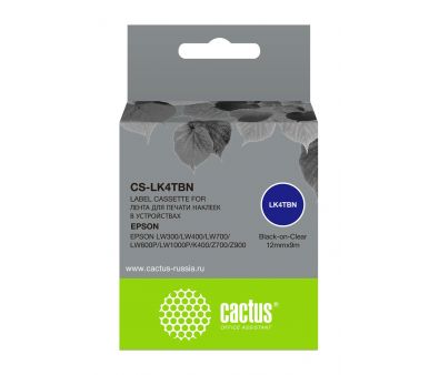   Cactus CS-LK4TBN   Epson LW300/LW400/LW700/LW600P/LW1000P/K400/Z700/Z900