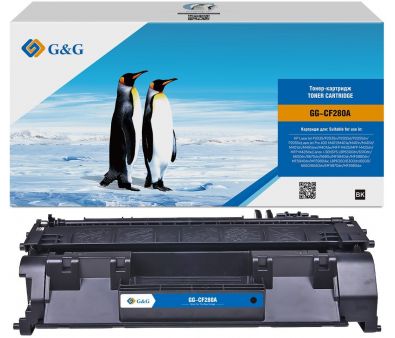   G&G GG-CF280A  (2700.)  HP LJ P2035/P2055d/Pro 400 M401/MFP M425