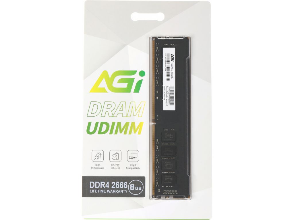 Оперативная память AGi UD138 8Gb DDR4 PC4-21300 AGI266608UD138