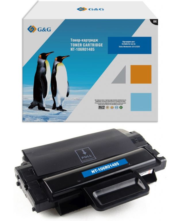 Картридж лазерный G&G GG-106R01485 черный (2000стр.) для Xerox WorkCentre 3210/ 3220