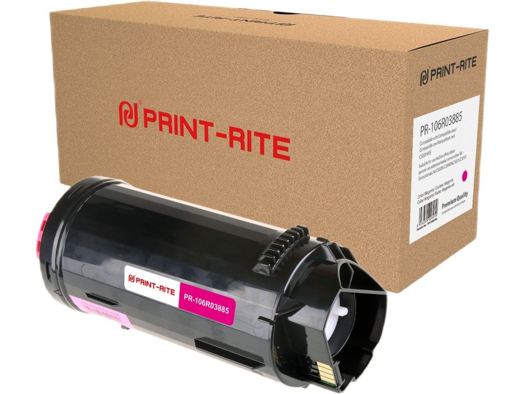 Картридж лазерный Print-Rite TFX720MPRJ PR-106R03885 106R03885 пурпурный (9000стр.) для Xerox VersaLink C500/505