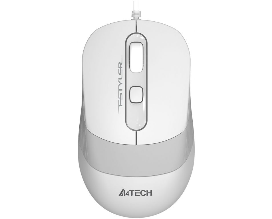 Мышь A4Tech Fstyler FM10S USB WHITE (белый/серый)