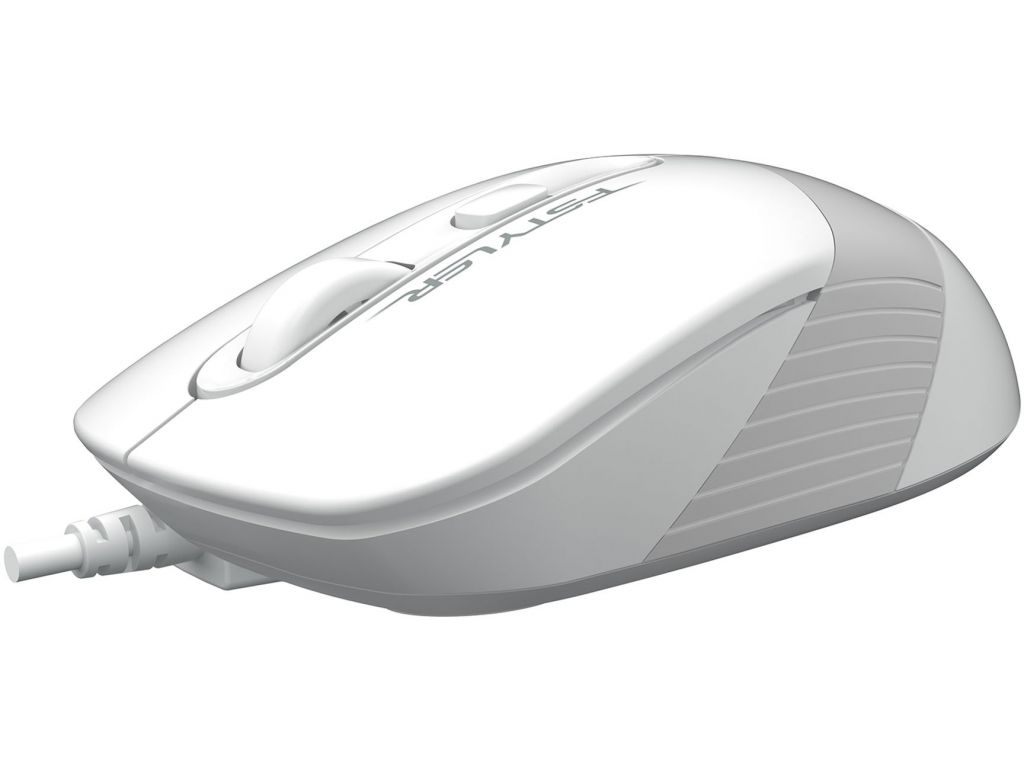Мышь A4Tech Fstyler FM10S USB WHITE (белый/серый)
