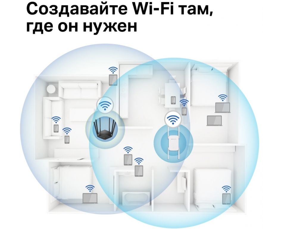 Усилитель Wi-Fi Mercusys ME50G