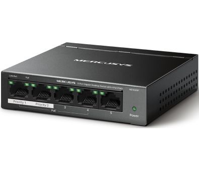 Неуправляемый коммутатор Mercusys MS105GP
