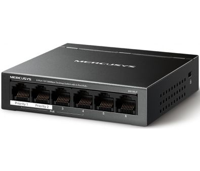 Неуправляемый коммутатор Mercusys MS106LP