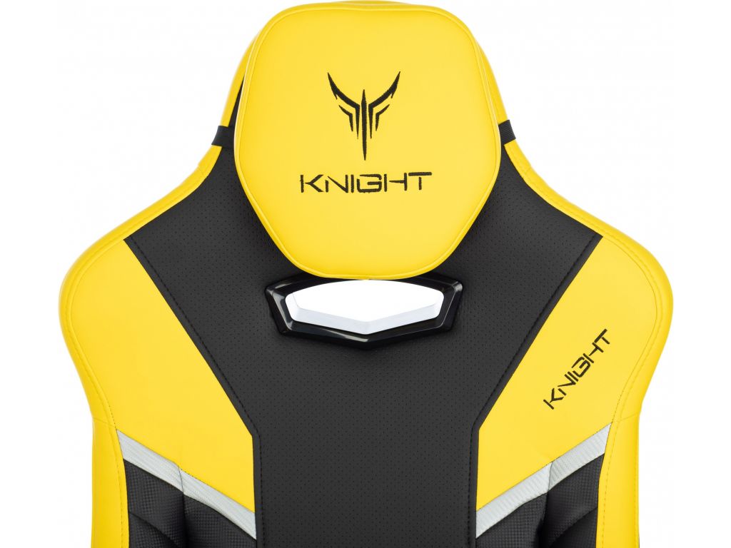 Игровое (геймерское) кресло Knight Thunder 5X (черный/желтый)