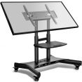 Подставка для телевизора Onkron TS1380 черный 50"-83" макс.74.5кг напольный мобильный