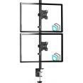 Кронштейн для мониторов Onkron D208E черный 13"-34" макс.16кг настольный поворот и наклон
