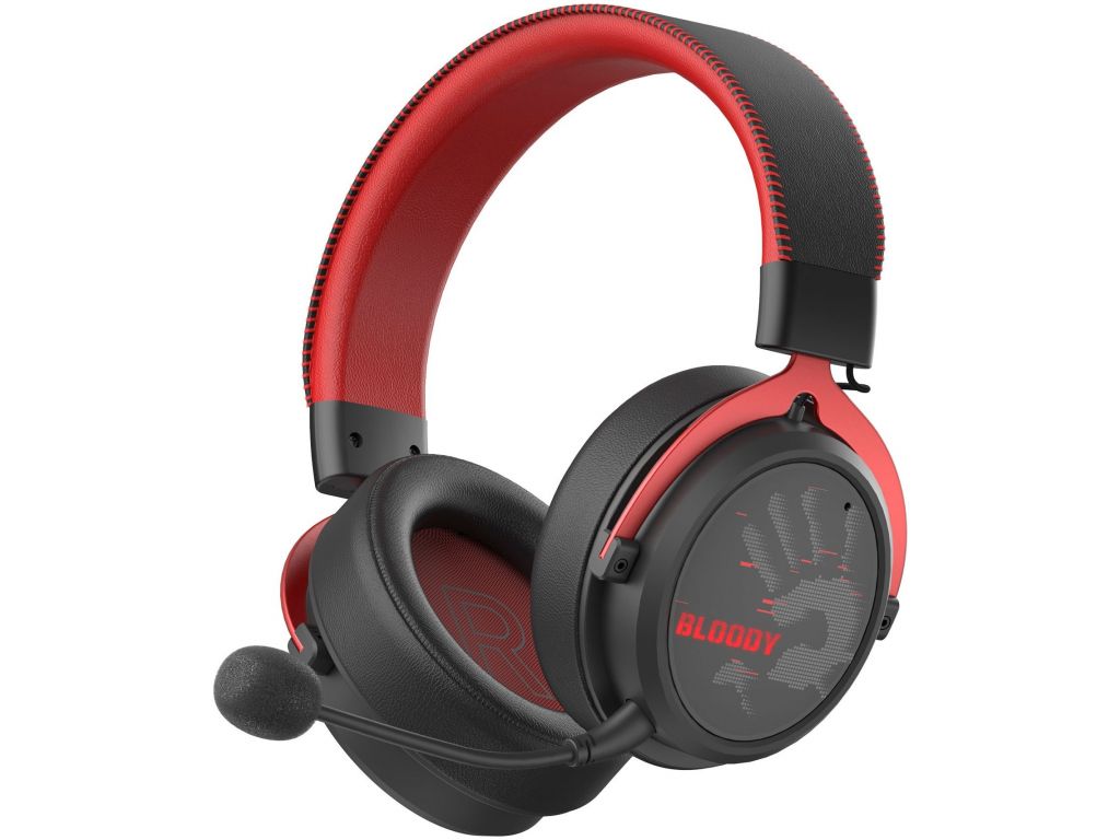 Наушники A4Tech Bloody MR590 Sports (черный/красный)