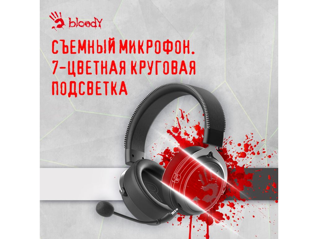 Наушники A4Tech Bloody MR590 Sports (черный)