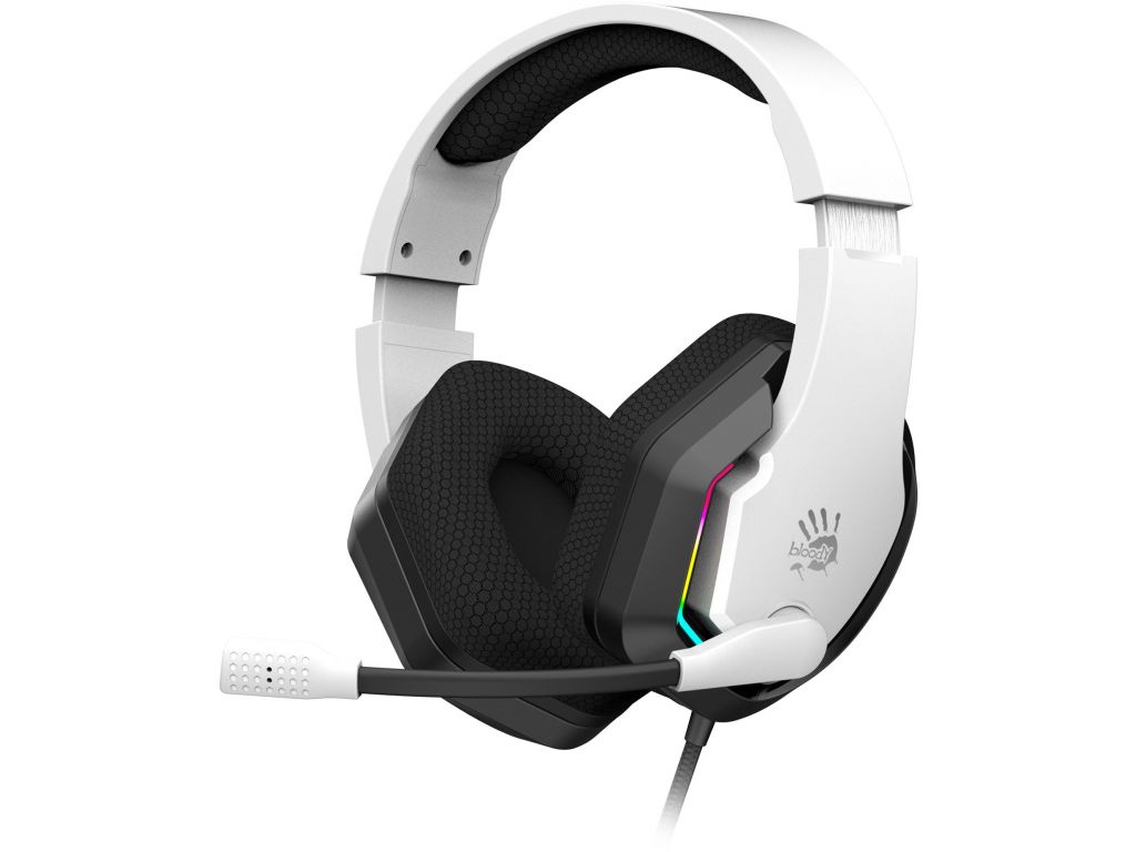 Наушники A4Tech Bloody G260p (белый/черный)