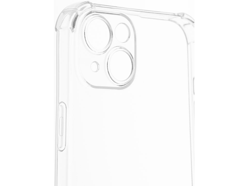 Чехол (клип-кейс) BoraSCO для Apple iPhone 15 Plus прозрачный (72406)
