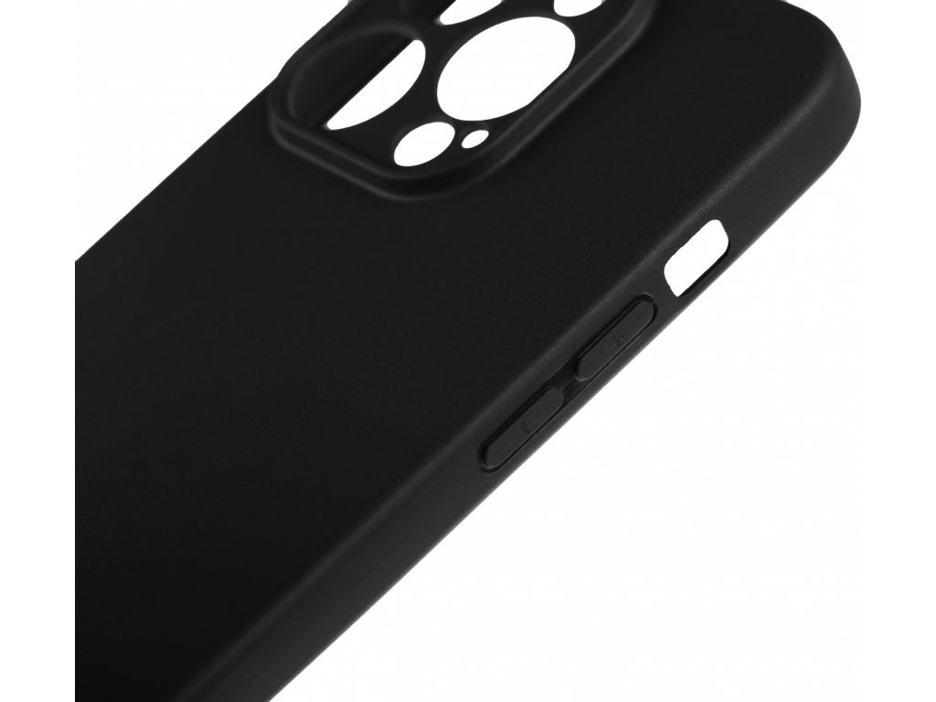 Чехол (клип-кейс) BoraSCO для Apple iPhone 15 Pro черный (72416)
