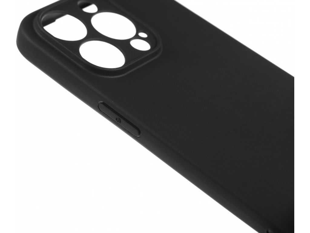 Чехол (клип-кейс) BoraSCO для Apple iPhone 15 Pro черный (72416)