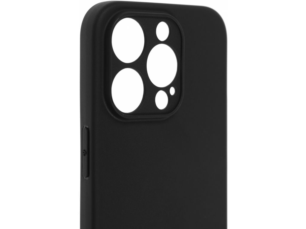 Чехол (клип-кейс) BoraSCO для Apple iPhone 15 Pro черный (72416)