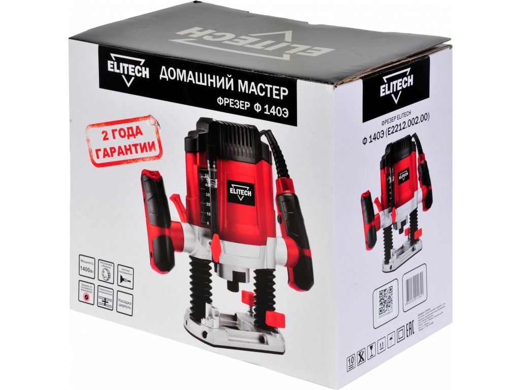 Вертикальный фрезер ELITECH Ф 140Э
