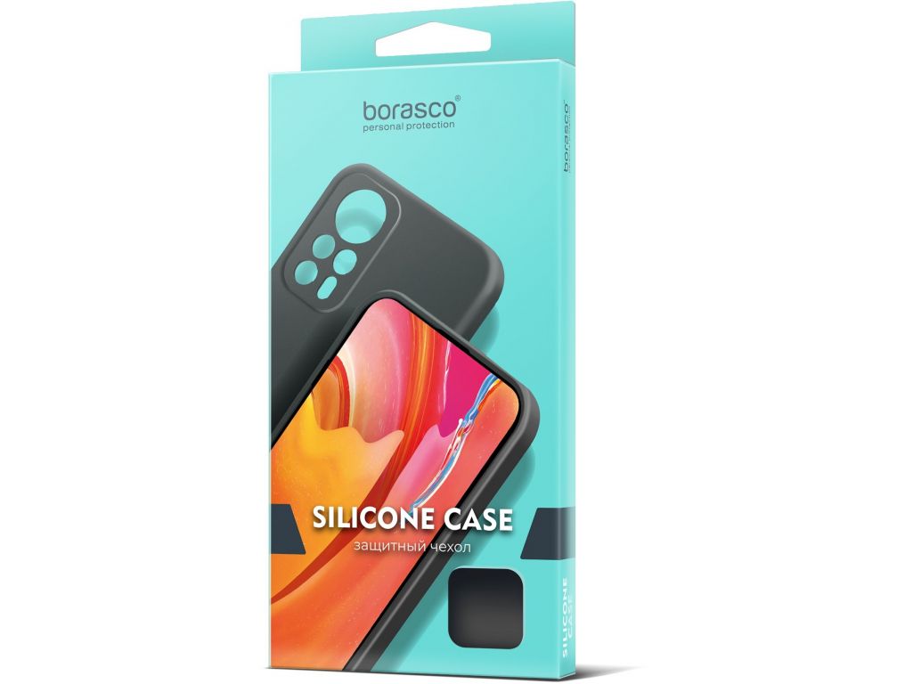 Чехол (клип-кейс) BoraSCO для Infinix Smart 7 Plus черный (72269)