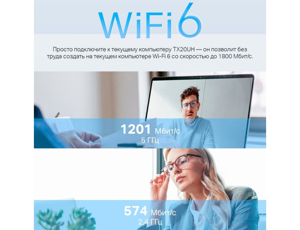 Wi-Fi адаптер TP-Link Archer TX20UH