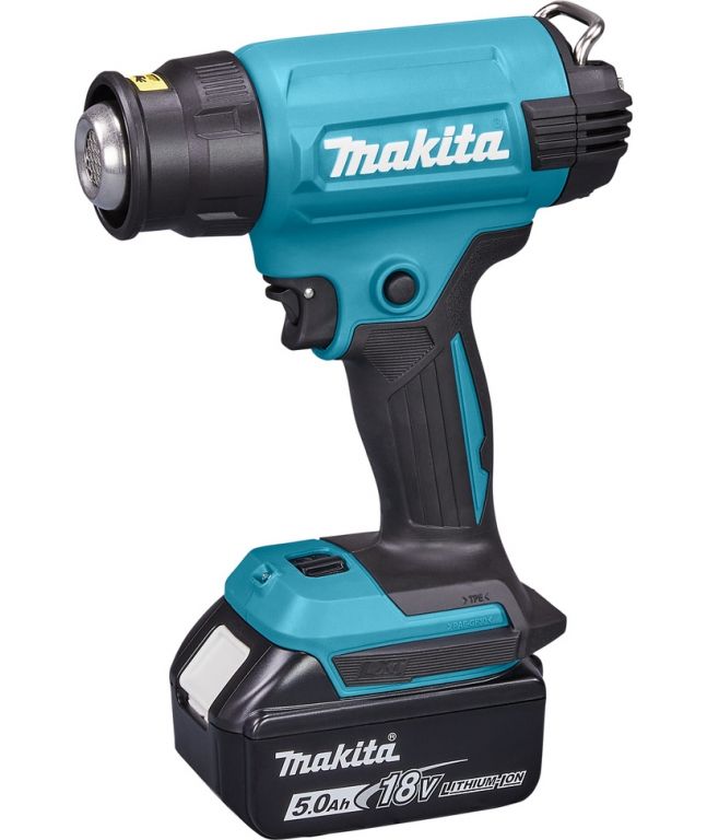 Промышленный фен Makita DHG180RT1J (с 1-им АКБ)