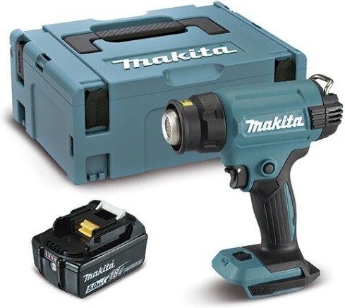 Промышленный фен Makita DHG180RT1J (с 1-им АКБ)