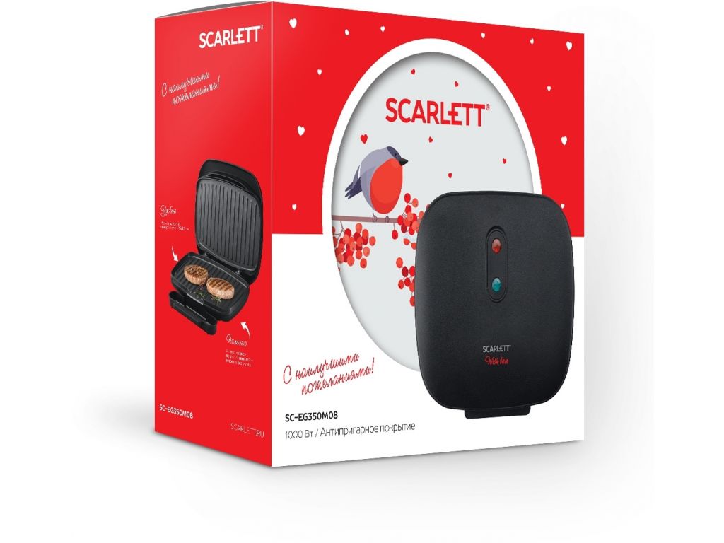 Электрогриль Scarlett SC-EG350M08