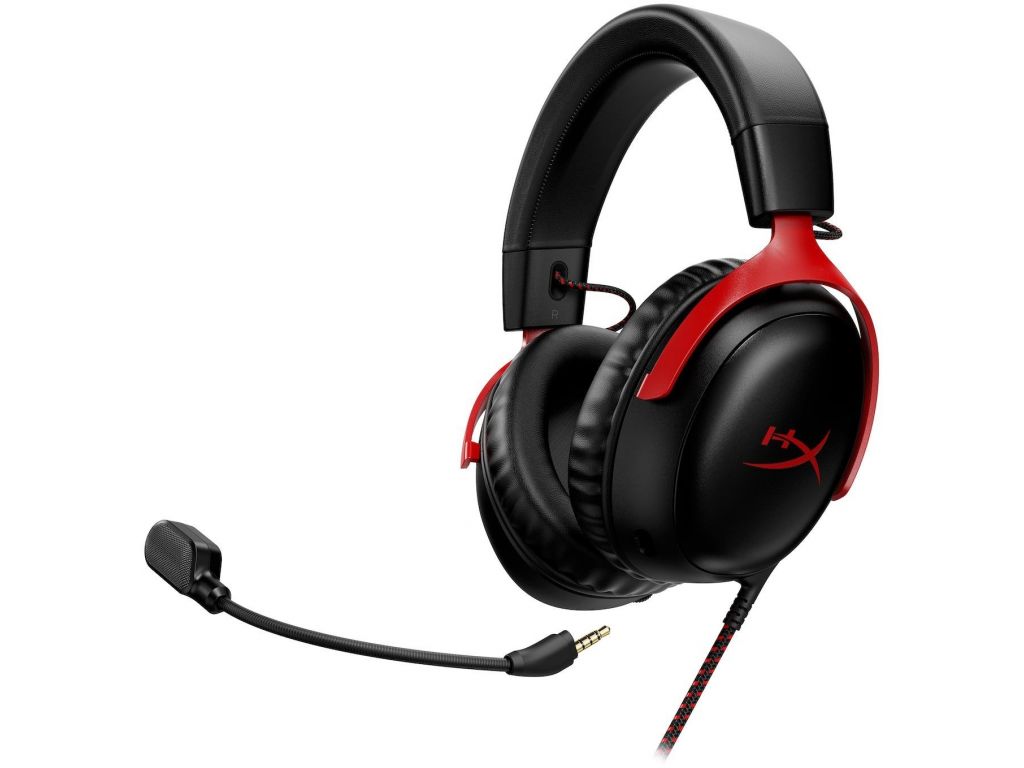 Наушники HyperX Cloud III (черный/красный)