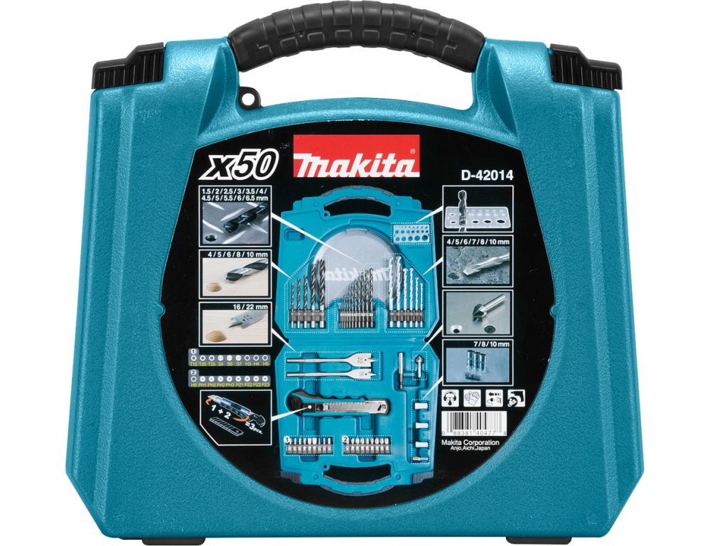 Набор бит и сверл Makita D-42014