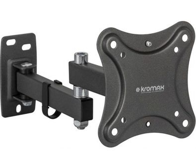 Кронштейн для телевизора Kromax CORBEL-3 черный 10"-32" макс.25кг настенный поворот и наклон