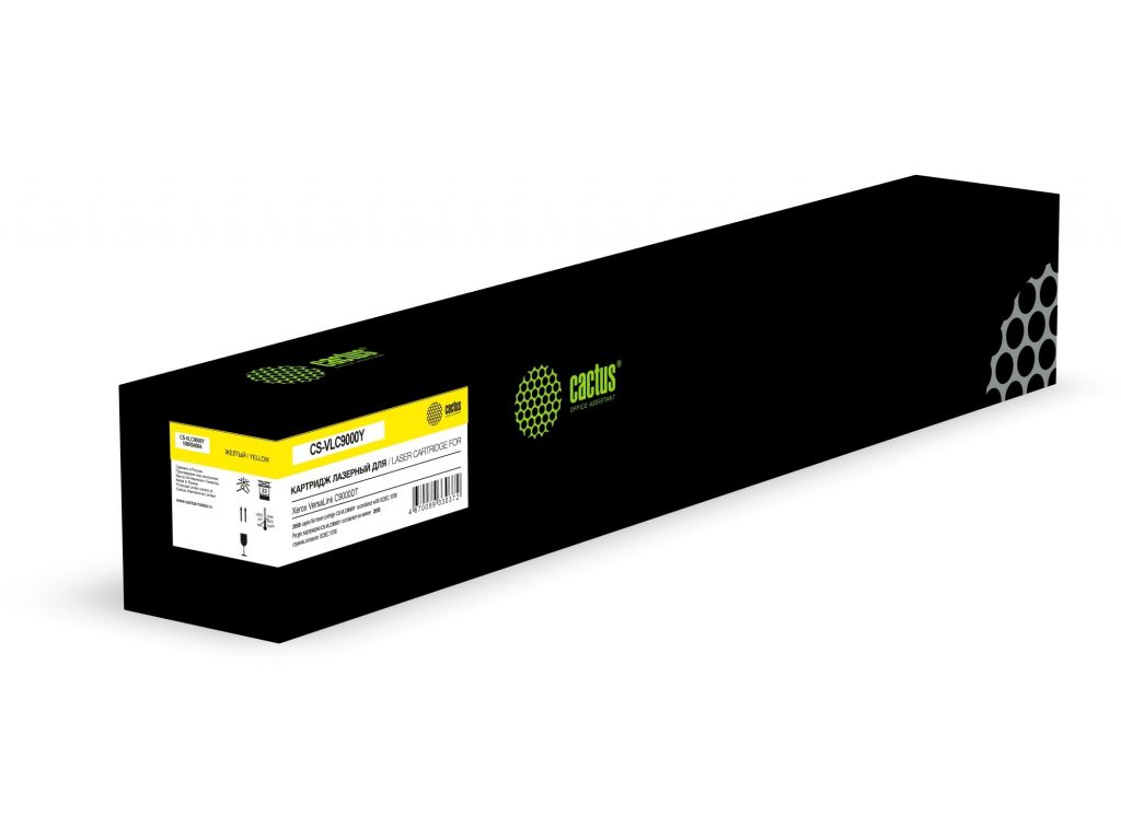 Картридж лазерный Cactus CS-VLC9000Y 106R04084 желтый (26500стр.) для Xerox VL C9000DT