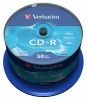 CD-R диск Verbatim 700Mb Verbatim DL Extra Protection 52x CakeBox 50 шт. 043351